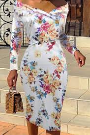 If you've come across this board and would like to contribute, feel free to email me at hello(at)crafthabit.com and i'll add you. Womens Vintage Floral Pattern Off Shoulder Long Sleeve Midi Bodycon Dress Takeluckhome Com