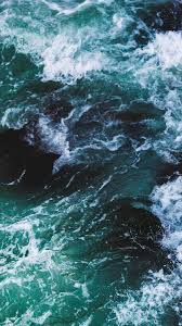 Aesthetic Dark Blue Ocean Wallpaper