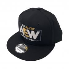 Aew Logo New Era 9fifty Flatbill Snapback Aew Logo Snapback All Elite Wrestling