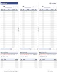 19 Printable Food Diary Forms And Templates Fillable