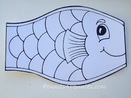 Print rainbow fish template (or draw the outline of a fish on a piece of paper) color the head in blue, or glue on a piece of tissue or construction paper. How To Make A Japenese Flying Fish Kite