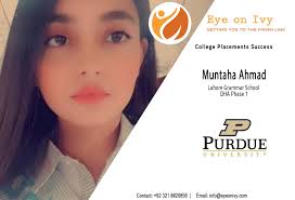 It is our pleasure to announce that our student Muntaha Ahmad from Lahore  Grammar School DHA Phase 1 Lahore has been offered admission in BS in  Hospitality Management at Doermer School of
