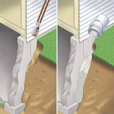 The cracks in this case ranged in width (measured across the crack) from hairline (less than 1/16) to. Foundation Crack Repair U S Waterproofing