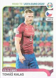 Tomas kalas will become the latest chelsea player to make his senior international debut on wednesday. 55 Tomas Kalas Czech Republic Road To Euro 2020 Sticker Football Cards Direct