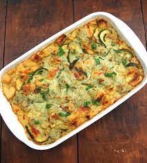 Vegan Zucchini Breakfast Strata Recipe Zucchini Breakfast Vegan Zucchini Breakfast Strata