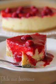 Philo Aux Fourneaux Cheesecake Au Chocolat Blanc Coulis De Framboises Cheesecake Chocolat Cheesecake Chocolat Blanc Coulis Framboise