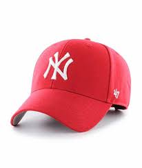 New York Yankees 47 Brand Red Mvp Adjustable Hat Yankees Hat New York Yankees New York Yankee Hat