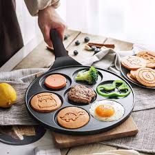 This post and photos may contain amazon or other affiliate links. Vinchef Pancake Pan Nonstick 100 Pfoa Free Coating 10 5 Inch Pancake Griddle Pancake Maker Cake Egg Cooker Skillet Mini Crepe Maker For Kids 4 Mold 10 5in Crepe Makers Kitchen Dining Sostulsa Com