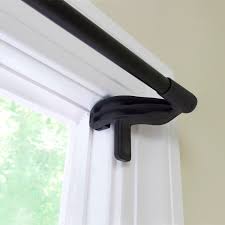 Eclipse No Tool Room Darkening Adjustable Wrap Curtain Rod 28 48 Darkening Adjus Window Treatments Bedroom Curtains Room Darkening Window Treatments