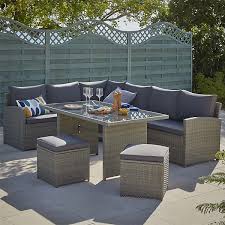 Ordered rattan garden furniture and there was a slight issue with paypal on their end. Matara 7 Seater Corner Garden Sofa Set Homebase