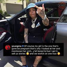 Young ma has sent the rumor mill into overdrive that she is pregnant.fans are now in frenzy after she hinted she was expecting a baby.who is young ma? Vl4tvwu9pmbn3m