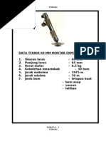 Armourfront / side / back. Data Teknik Senjata