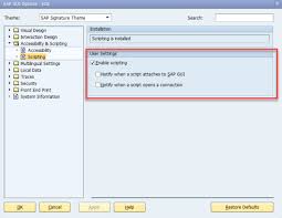 Sap gui for java 7.50 is available for download! Enabling Sap Gui Scripting