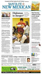 Santa Fe New Mexican, May 9, 2014 by The New Mexican