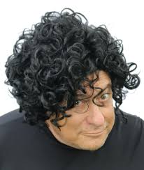 Amazon.com: Prince Wig Stern Franknfurter Howard Black Curly Costume Wig :  Clothing, Shoes & Jewelry