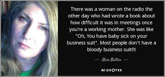 QUOTES BY ALICE NUTTER