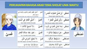 Contoh kalimat keterangan waktu dalam bahasa arab beserta artinya. Percakapan Bahasa Arab Tema Sholat Lima Waktu Youtube