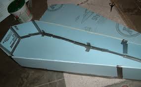 y blue s home made coffin