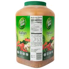 Lemon tahini dressing does contain soy sauce.,. Wish Bone 1 Gallon Italian Dressing 4 Case