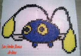 Facile A Faire Easy To Make Loupio Chinchou Pokemon Pokemon Perle Perles Hama Pokemon