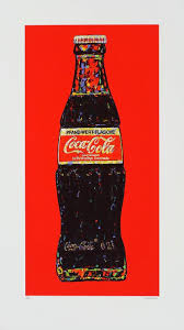 Bis heute inspiriert sie künstler, musiker und designer. Original Grafik Andrei Krioukov Coca Cola Flasche In Rot