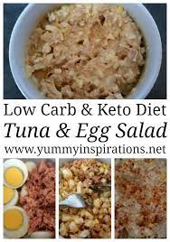 Keto Tuna And Egg Salad Recipe Easy Low Carb High Protein Lunch Ideas Simple To Prepare With Tun Salad Recipes Low Carb Protein Lunch High Protein Low Carb