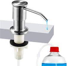 Check spelling or type a new query. One Sight Soap Dispenser For Kitchen Sink And 47 No Spill Extension Tube Kit Stainless Steel Kitchen Dish Soap Dispenser Pump In Sink Connects Directly To Soap Bottle Amazon Com