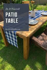 Diy Outdoor Table Diy Outdoor Table Diy Patio Table Outdoor Tables