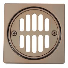 This functional drain features a large panel for you to place matching shower tile. Signature Hardware 446690 Oil Rubbed Bronze 4 1 4 Standard Shower Drain Cover Faucetdirect Com