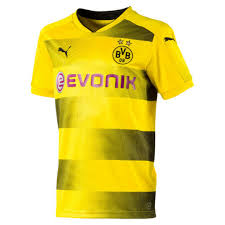 Das heimtrikot ist erneut gelb mit schwarzen blitzen. Puma Bvb Trikot Home Saison 17 18 Borussia Dortmund 2xl Gunstig Kaufen Ebay