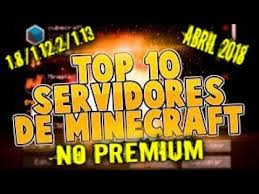 Una cosa que debes saber sobre este tipo de servidores gratuitos es que suelen ser recomendables para pocas personas, para cuando vais a jugar . Servidores De Minecraft 112 2 No Premium Juegos Del Hambre Tengo Un Juego