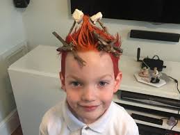 Thin hair is not a curse. 9 Silly Hair Day Ideas For Kids In 2020 Crazy Hair Days Wacky Hair Days Crazy Hair For Kids