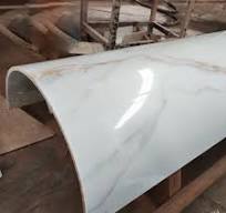 ZGSTONE Factory Supply Chinese White Marble Super White Artificial  Nanoglass Marble Nano003