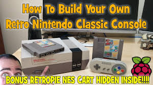Retro gaming is a hobby that is both rewarding and enlightening; How To Build Your Own Retro Nintendo Classic Console Youtube