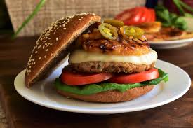 Divide mixture into 4 patties. Natasha S Chicken Burgers Recipe Allrecipes