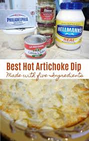 The Best Hot Artichoke Dip Recipe Easy Dip Recipes Easy Artichoke Dip Recipe Easy Hot Artichoke Dip