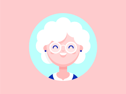 Grandma By Vincent Tantardini Twitter Source Graphic Design Blog Illustration Character Design Cartoon Character Design