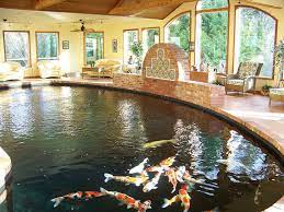 Koi swim school, surrey, united kingdom. I Designed And Built This Koi Pond For My Clients Show Fish It Is Over 39 000 Gallons Hometalk
