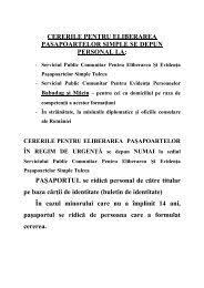 Doresc un pasaport in regim de urgenta electronic pt copilasul meu de 1 an si 6luni ca sa calatoreasca cu mama lui in canada as dori sa stiu daca se fac pasaporte la copi in regim de urgenta va multumesc am uitat sa spun ca are procura de la consulatul din canada sai faca pasaport si de a calatori cu el pina aicia. Cerere Pentru Eliberarea Unui Nou Pasaport Legestart