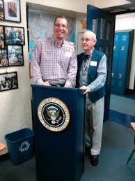 Eric And Mike Roper In Mike S Neat History Classroom At York Prep On The Uws Mike Invited Eric And I To Speak To The Sch History Classroom The Unit Classroom