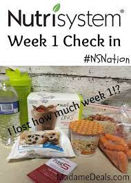 Nutrisystem Week 1 Check In I Lost How Many Pounds Nsnation Real Advice Gal Nutrisystem Recipes Nutrisystem Nutrasystem Recipes