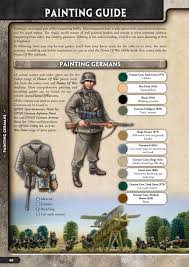 German Heer Painting Guide German Uniforms Vallejo Bolt Action Miniatures