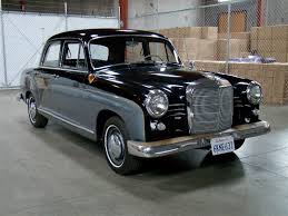 1958 Mercedes Benz 190s Sedan Mercedes Benz World Mercedes Benz Classic Mercedes Benz 190