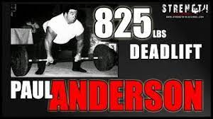 The beloved impresario of tv variety from 1948 to 1971, ed sullivan originally made his name as a newspaper sportswriter, radio broadcaster and theater columnist for the new york daily news. Strongman Paul Anderson 825 Pound Raw Deadlift Youtube