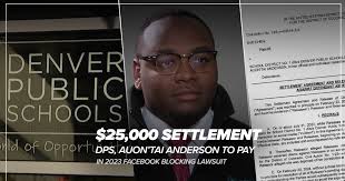 Auon'tai Anderson, DPS to pay $25K to settle Facebook blocking lawsuit