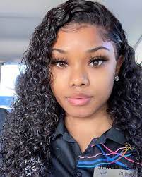 Curly Hair Style Curly Hair After Wet Is So Pretty Do You Agree Deep Wave Hairstyles Wet And Wavy Hair Curly Hair Sew In