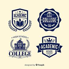 ✓ usage commercial gratis ✓ images haute qualité. Flat School Logo Template Collection Education Logo Design Logo Templates School Logo