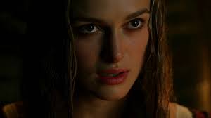 Pirates Of The Caribbean The Curse Of The Black Pearl Cast Full Movie Online Elizabeth Swan Gazes At Will Pirates Of The Caribbean Full Movies Online Free Now And Then Movie