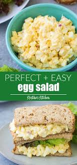 This Easy Egg Salad Recipe Makes The Best Healthy Egg Salad It Starts With Perfectly Hard Bo Egg Salad Recipe Healthy Classic Egg Salad Sandwich Light Recipes