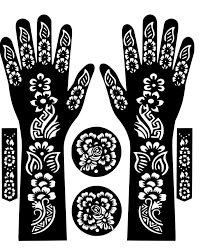Variety Hand Henna Temporary Tattoo Glitter Stencil Sticker Body Art Airbrush Decal Template Mehndi By Vinylcre8ivedesigns On Hand Henna Body Art Sticker Art